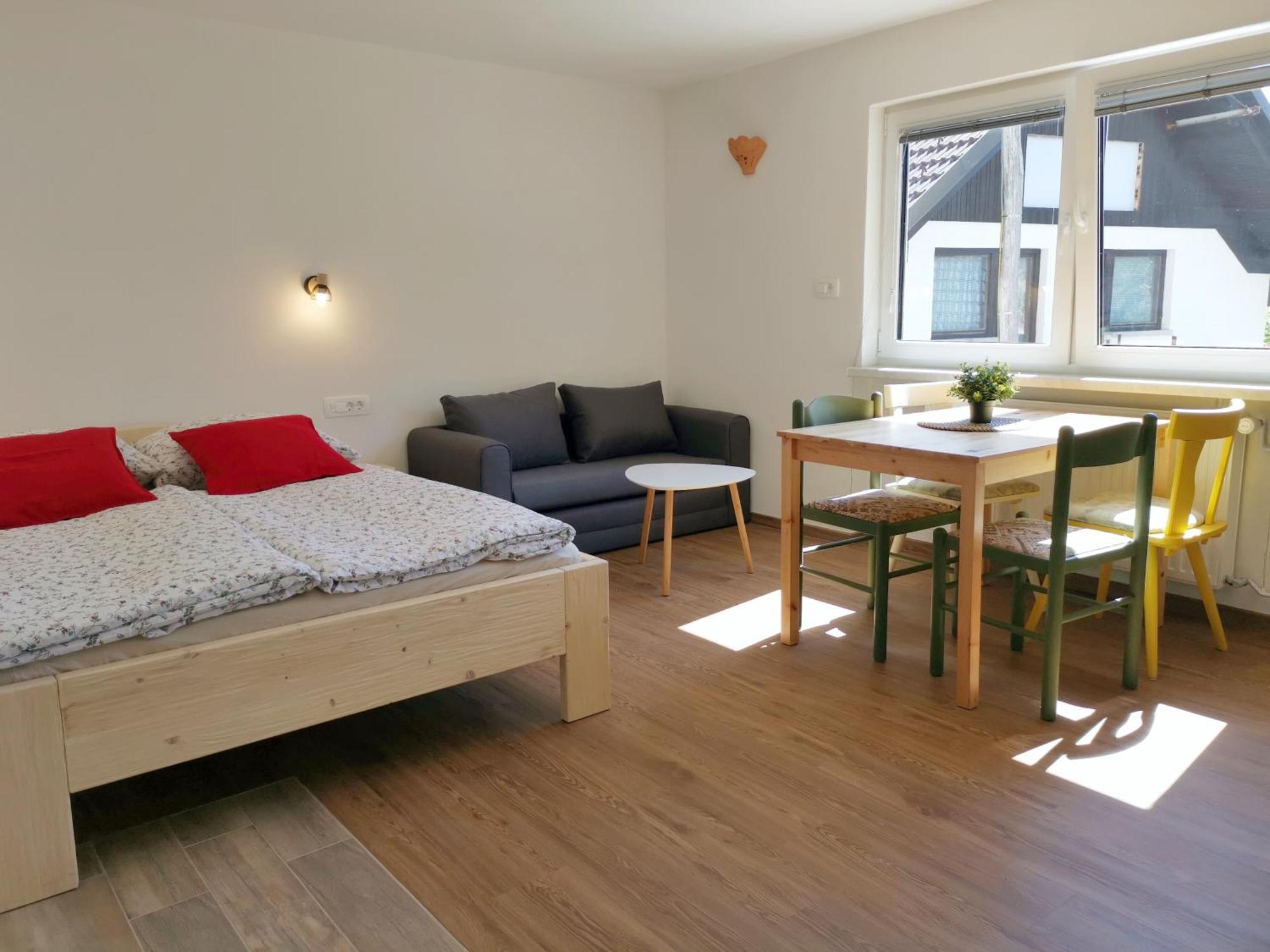 Apartma Pr' Stengarju Lägenhet Bohinjska Bela Exteriör bild